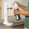 Brita sodaTRIO 1046738 garrafa para carbonatador, aço inoxidável, 0,65 l, branca
