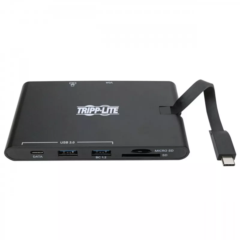 Dock USB-C – 4K HDMI, VGA, USB 3.2 Gen 1, hub USB-A/C, Gigabit Ethernet, slots para cartões de memória, carregamento PD 100 W