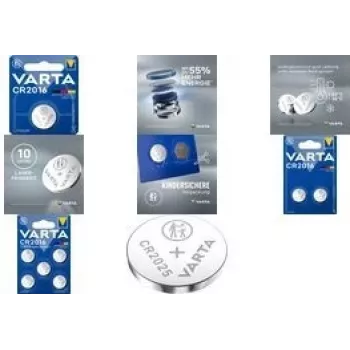 Pilha Varta CR3032 alcalina 3,2 mm altura 3 cm diâmetro