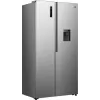Gorenje HZF55082 NRS917E41XWD G400, independente, porta americana, cinzento, 2 porta(s), toque, LED