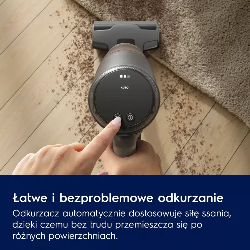 Aspirador vertical/vassoura elétrica Electrolux EP82AB25UG bateria sem saco seco ciclónico 0,4 l 100 W cinzento