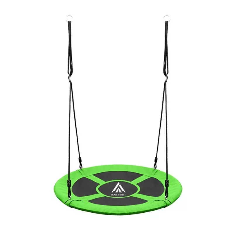 Baloiço de exterior Extralink Black Forest ninho de cegonha verde (modelo SW100X ZIELONE)