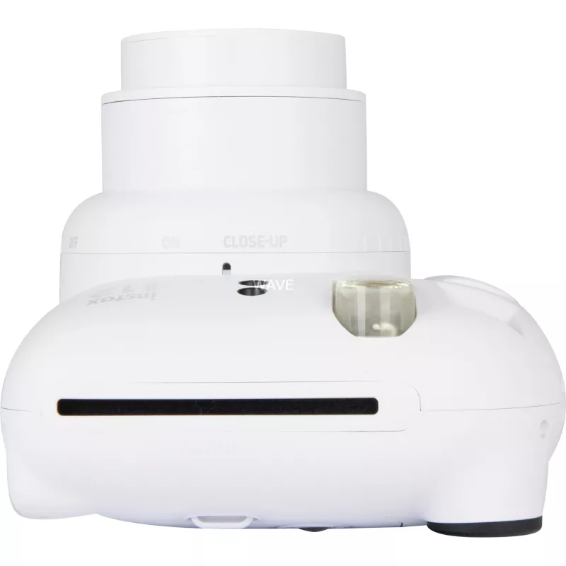 Máquina fotográfica instantânea Fujifilm Instax Mini 12 branca — impressões 86×54 mm, distância focal 60 mm, pilha AA