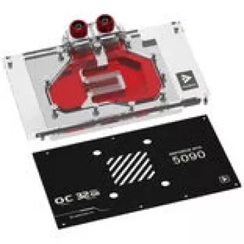 Bloco de água para GPU Barrow MSI Suprim 5090 Preto — refrigeração full-cover para placas gráficas