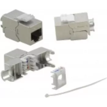 Módulo keystone helos Cat 6a 180° Premium certificado GHMT 4PPoE