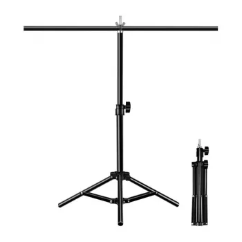 Suporte de fundo Puluz PU3054B altura ajustável 67 cm para estúdio fotográfico