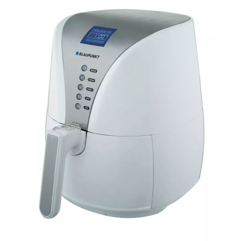 Blaupunkt AFD-601 fritadeira de ar quente, 4 l, 1500 W, 150–200 °C, temporizador de 1 h, visor, branca