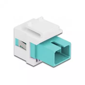 Módulo Keystone conector fêmea SC simplex para conector fêmea SC simplex DeLOCK