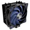 Dissipador de ar Akasa Alucia H4 12 cm preto azul rolamento hidrodinâmico