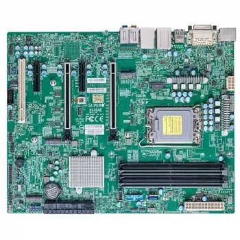 Supermicro - X13SAE - placa-mãe - ATX - socket LGA1700 - chipset W680 - USB 3.2 Gen 1, USB 3.2 Gen 2, USB-C Gen 2x2 - Gigabit LAN, 2,5 Gigabit LAN - gráficos integrados (CPU necessária)