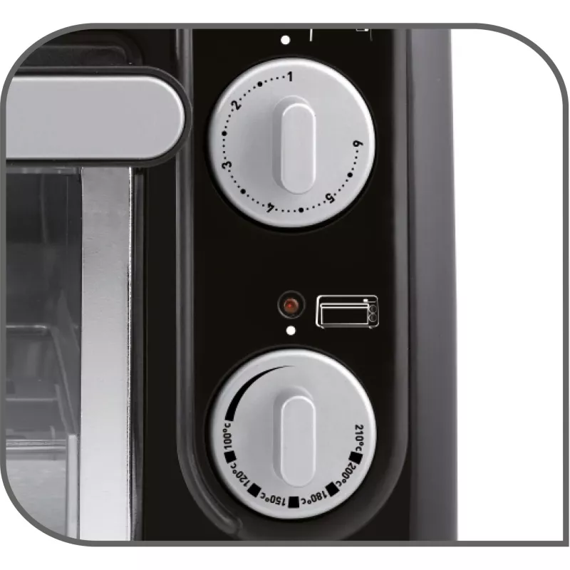 Torradeira Tefal TL6008 2 fatias 1300 W alumínio preto