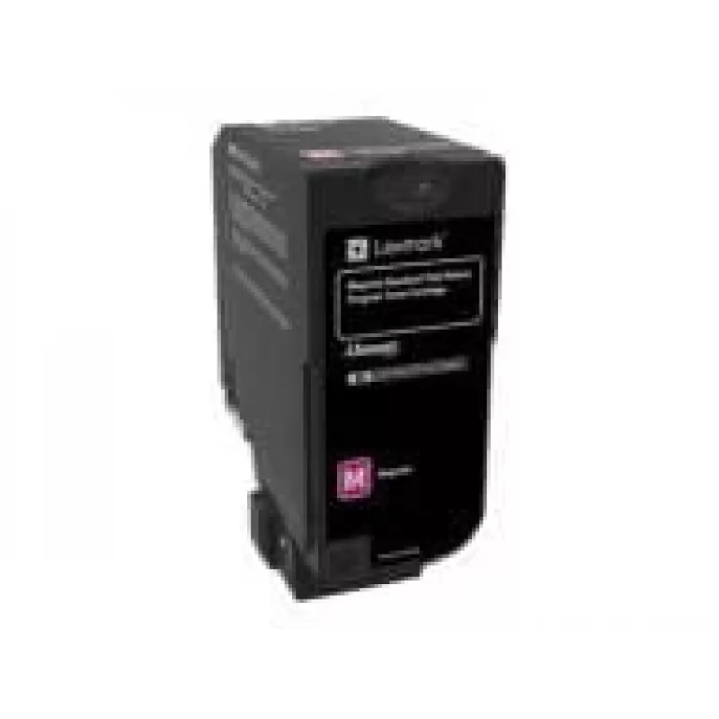 Lexmark 74C2SM0 Toner 1 unid. Original Magenta