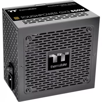 Thermaltake ToughPower GX3 - Fonte de Alimentação (interna) - ATX12V 3.0 - EPS12V - 80 PLUS Gold - AC 100-240 V - 850 Watt - Preto (PS-TPD-0850NNFAGE-3)