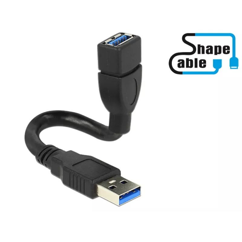 Cabo USB DeLOCK 0,15 m 2xUSB3.0-A