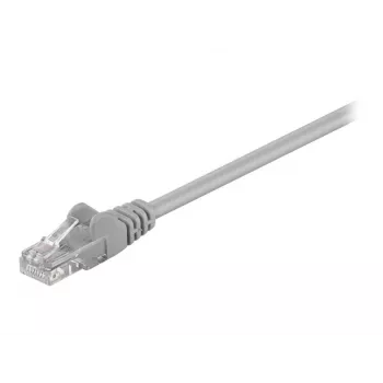 Wentronic Goobay - Cabo de patch - RJ-45 (M) para RJ-45 (M) - 25,0 m - UTP - CAT 5e - moldado - cinzento (95635)