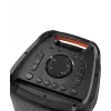 Sistema de karaoke Blaupunkt PB10DB 1000W microfone com fio indicador LED