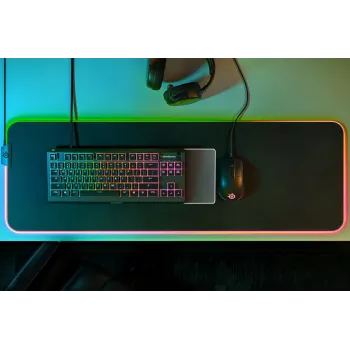 Teclado Steelseries APEX 3 TKL USB QWERTY US English preto