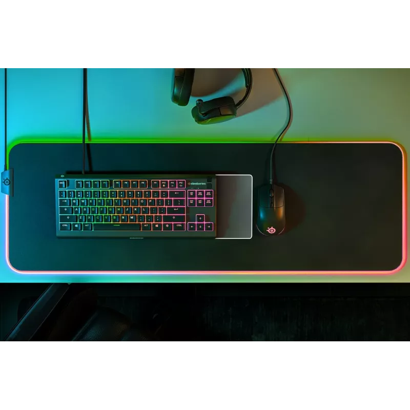 Teclado Steelseries APEX 3 TKL USB QWERTY US English preto