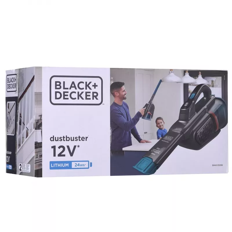 Aspirador de mão Black & Decker Dustbuster BHHV320B-QW 12 V