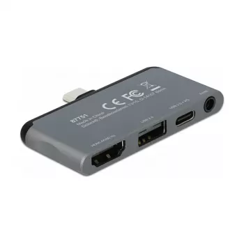 Docking station para tablet Apple DeLOCK Mini Docking Station 4K 60 Hz