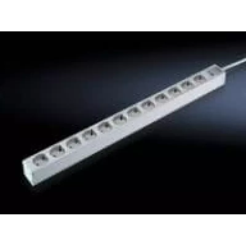 Extensão de energia Rittal 7240.310 2m 12 tomadas AC interior cinzento
