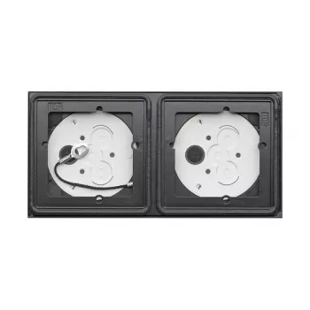Caixa de superfície GIRA 5502910 para intercomunicadores, antracite, 213×25,4×106,5 mm