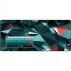 Teclado Sharkoon SKILLER SGK50 S3 Design Bundle D1 cinzento-verde vermelho — teclado gaming com fios, layout compacto