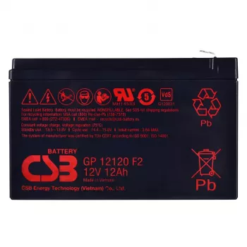 Nova bateria CSB 12Ah 12V original para APC UPS