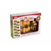 Conjunto de veículos Popular Playthings Mix or Match Vehicles Construction preto amarelo
