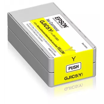 Epson GJIC5(Y): Tinteiro para ColorWorks C831 (Amarelo) (QME=10)