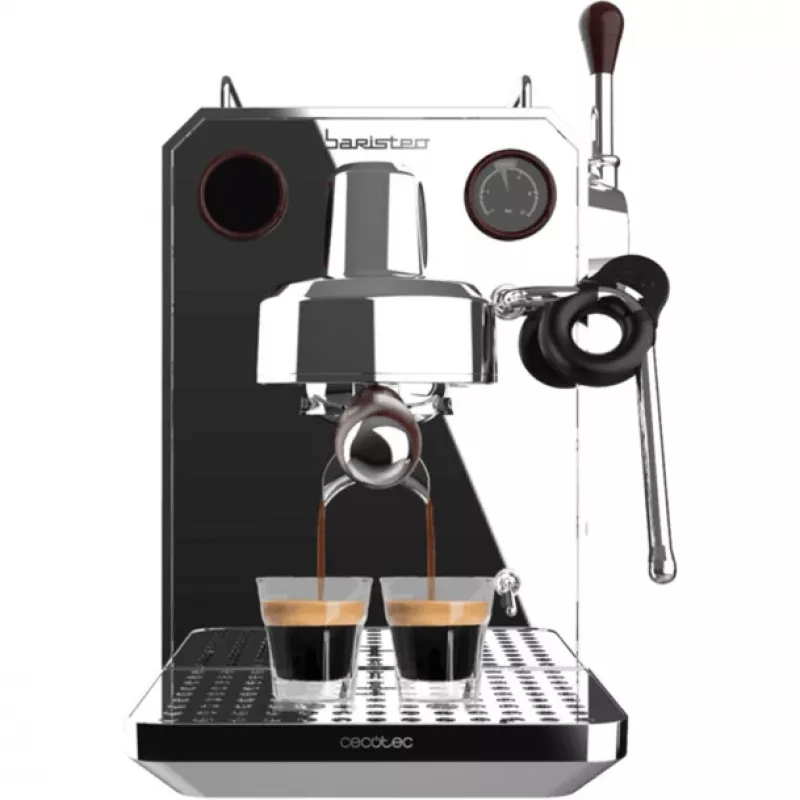 Máquina de café expresso Baristeo Intima (prateado/aço inoxidável, Thermoblock)