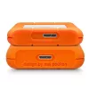 LACIE RUGGED MINI USB 3.0 2TB / resistente a choques, chuva e pressão / 6,4cm 2,5polegadas