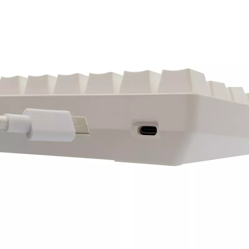 Teclado mecânico com fios White Shark Shinobi-2 (GK-004211) — layout US, interruptores Red, branco