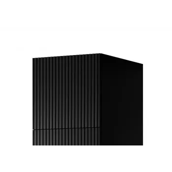 Roupeiro cama meble PAFOS 1D BASE 45×55.5×45 cm Preto mate, 1 porta