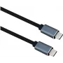 Cabo USB Helos 304319 USB 3.2 Gen 2 2m USB C preto cinzento