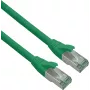 Helos Cabo patch 363719, de RJ-45 para RJ-45, Cat.6a S/FTP (cabo em bruto Cat.7), 1,5 m, verde