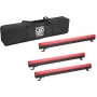 EUROLITE conjunto de 3x AKKU PT-100/32 Pixel DMX Tube com saco macio