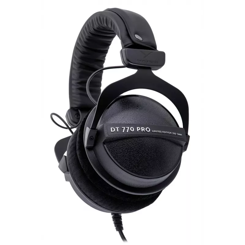 Auscultadores Beyerdynamic DT 770 PRO 250 OHM preto edição limitada