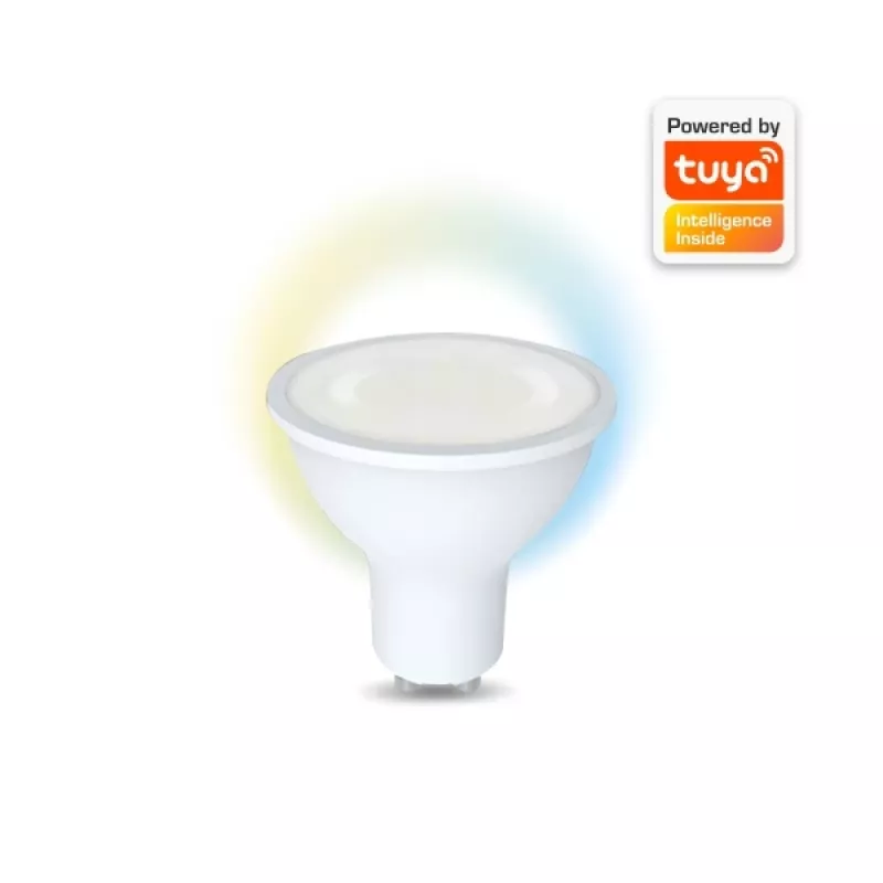 Denver SHL-440 Wi-Fi GU10 lâmpada inteligente, 5 W, branca, 3 unidades