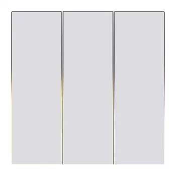 Interruptor de luz tátil Avatto TS60-EU-W3 ZigBee Smart Control — painel tátil, conectividade ZigBee