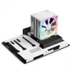 Arrefecedor de CPU NZXT T120 RGB 12 cm branco 1 unid.