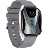 Canyon Chatter SW-58 CNS-SW58SS smartwatch, IPS de 1,8″, chamadas BT, cinzento prateado