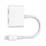 Belkin | Cabo Lightning Audio + Charge RockStar, 11,5 cm, branco | F8J198btWHT
