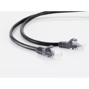 ShiverPeaks 08-35075 Cat7 U/UTP cabo patch RJ45, preto, 10 m