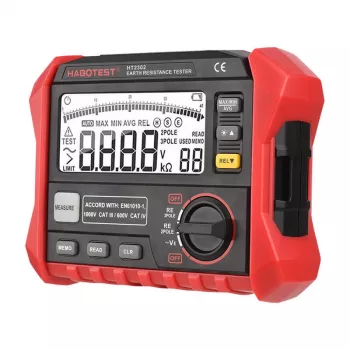 Testador digital de resistência de terra Habotest HT2302