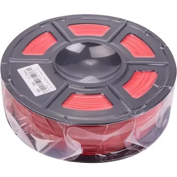 Filamento para impressão 3D ABS, 1,75 mm, 1 kg, vermelho