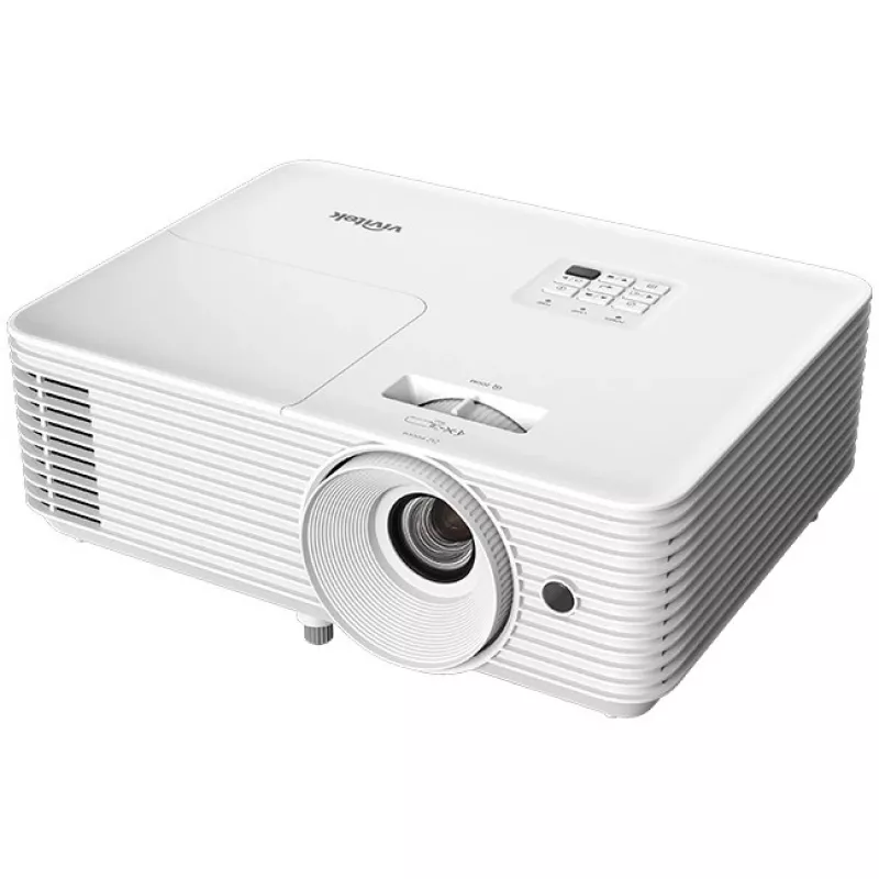 Vivitek DX330 1PI267 projetor de dados de distância padrão, 4000 lúmenes ANSI, DMD, XGA 1024x768, 3D, relação de projeção 1,94–2,16:1, branco