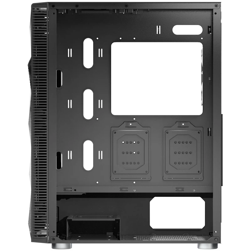 Caixa Midi-Tower MONTECH X3 X3MESH-BK preta Mesh para PC