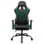 Cadeira de escritório Subsonic SA5609-H2 assento acolchoado encosto acolchoado preto vermelho