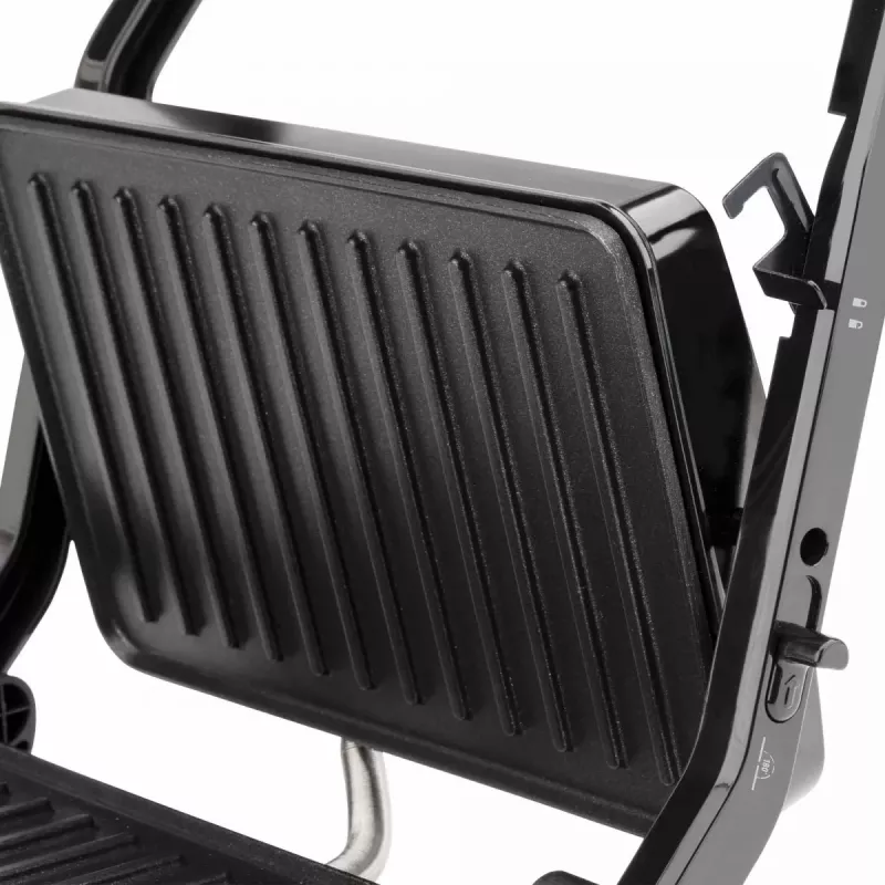 Grelhador elétrico Jata JEGR1124 com revestimento antiaderente e temperatura ajustável